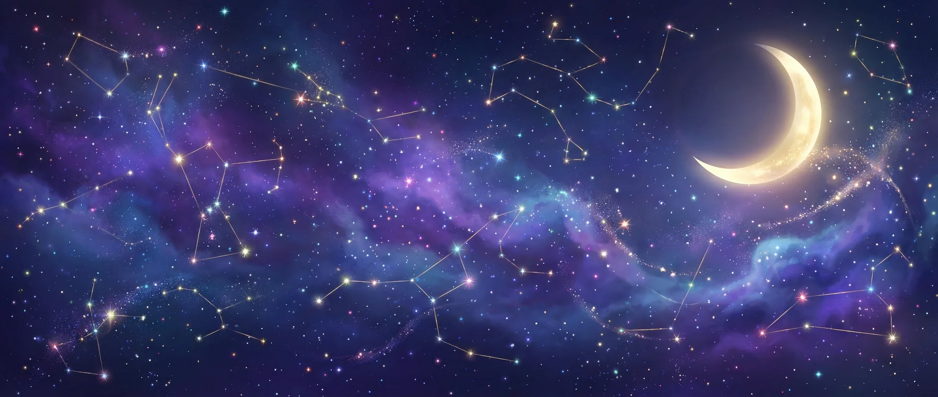 星空背景 - 母狗任务 | 每日星座运势与塔罗占卜